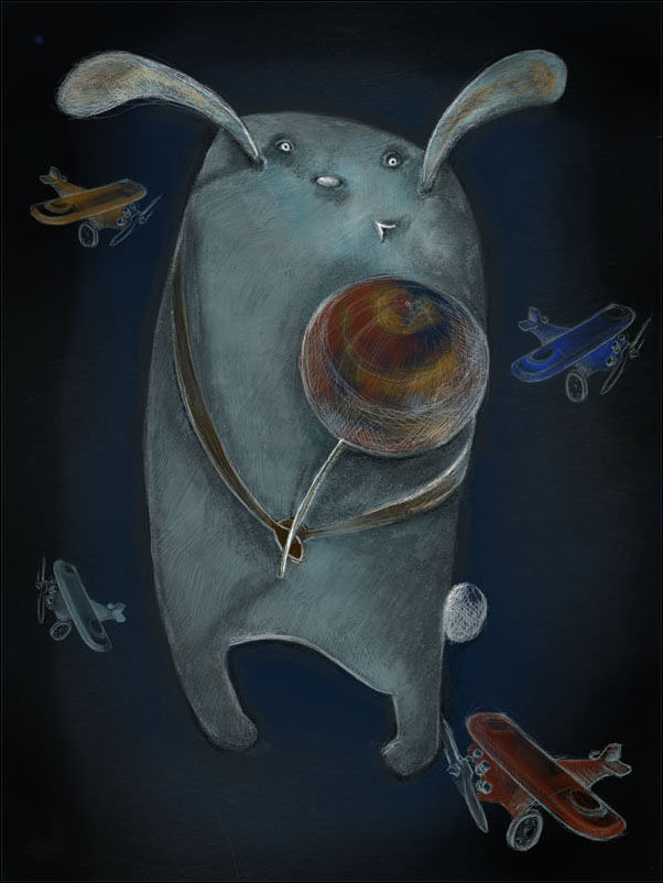 Plakat, Sen Królik, 40x50 cm