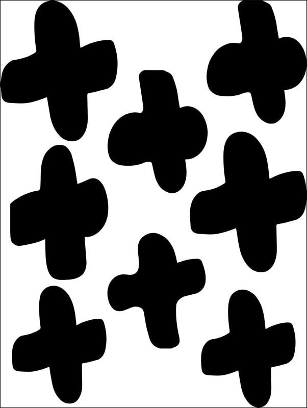 Plakat, Plusy scandi, 20x30 cm