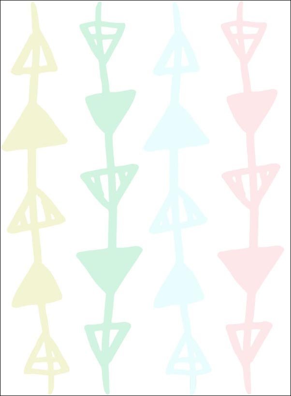 Plakat, Geometryczne pastele, 30x40 cm