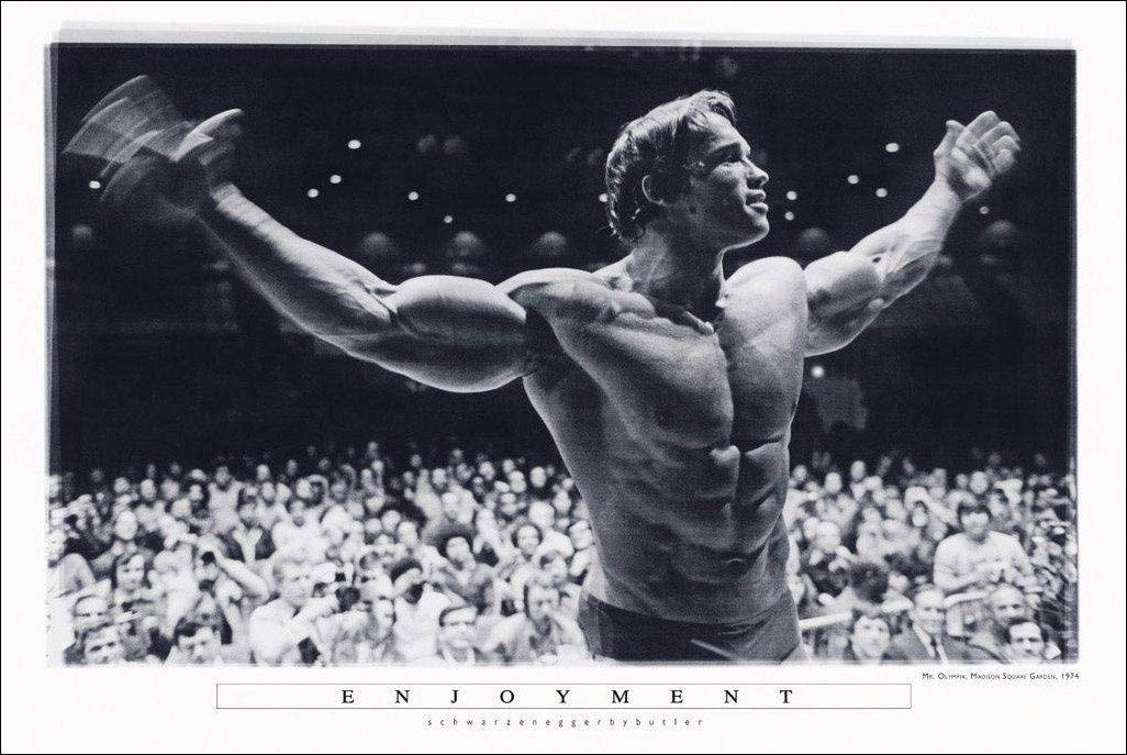 Close, Plakat, CLOSE, Arnold Schwarzenegger Kulturysta, 91,5x61 cm