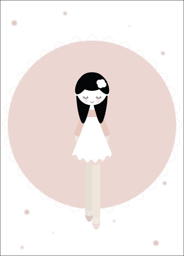 Plakat, Czarodziejka Marcysia Różowa, 70x100 cm