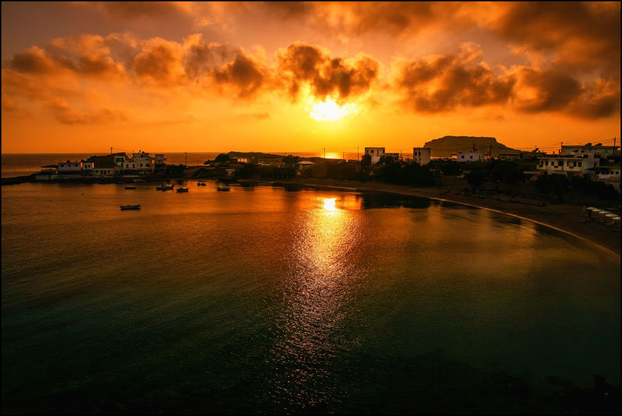 Plakat, Zachód słońca – 29,7x21 cm