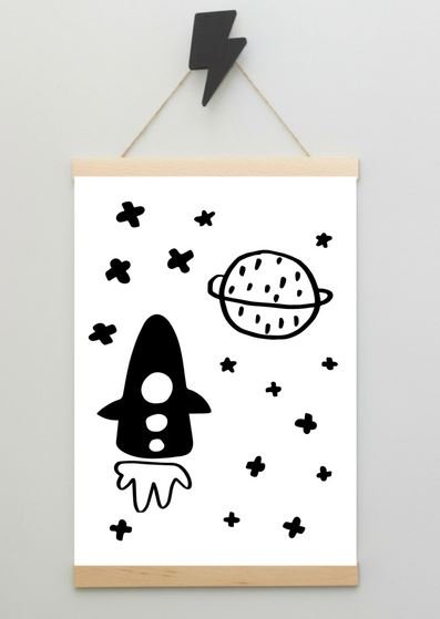 Plakat, Sky, 21x29,7 cm