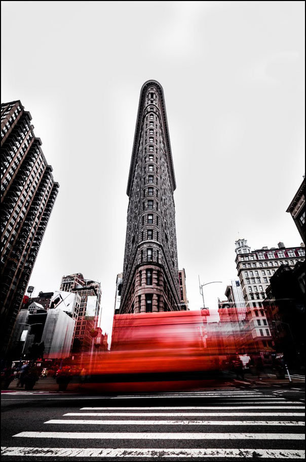 Flatiron  - plakat 70x100 cm