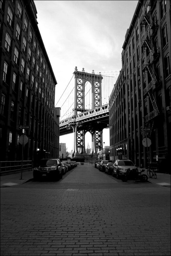 Plakat, Most brooklyn, 21x29,7 cm