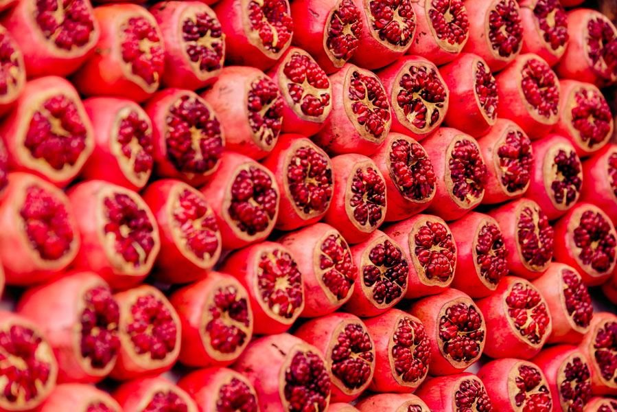 Plakat, Granaty, 50x40 cm