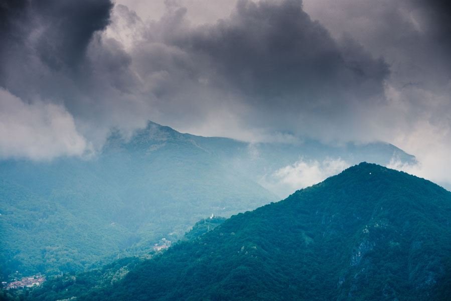 Plakat, Góry prowincji Como, 40x30 cm