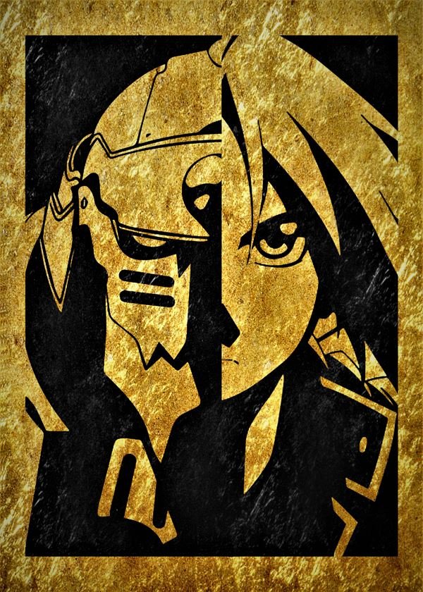 Plakat, Golden LUX - Fullmetal Alchemist, 20x30 cm