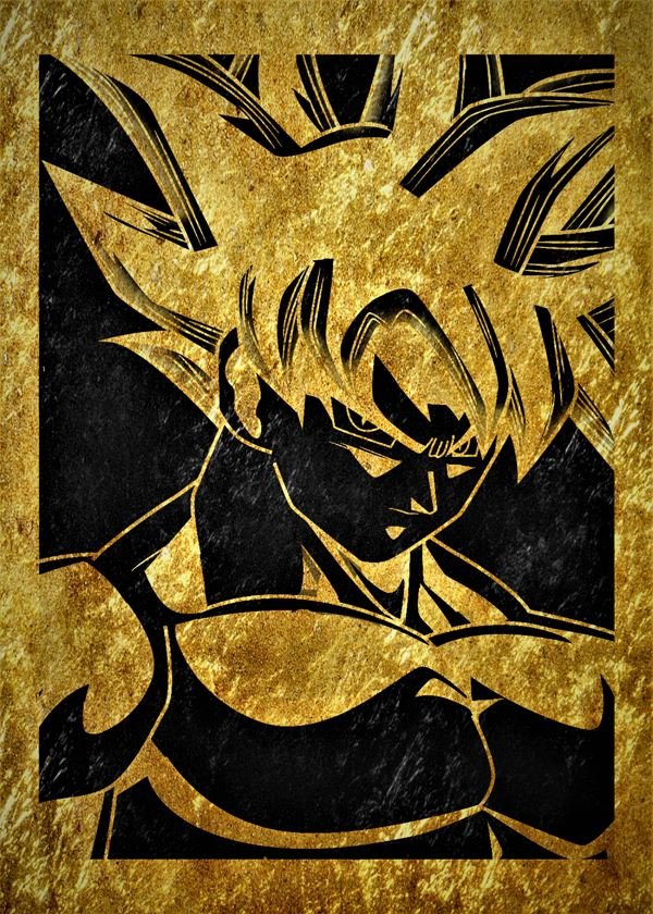 Plakat, Golden LUX - Dragon Ball, 50x70 cm