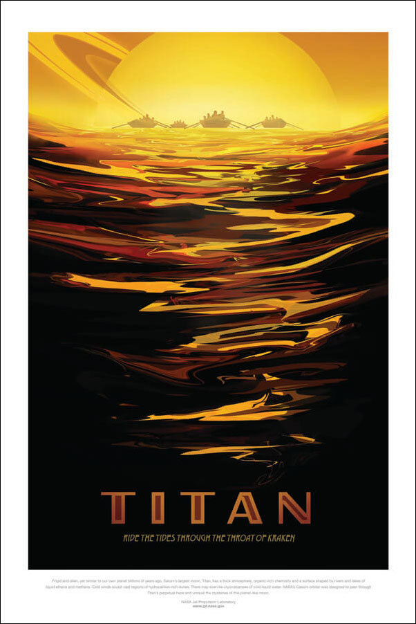 Plakat, Titan, 30x40 cm