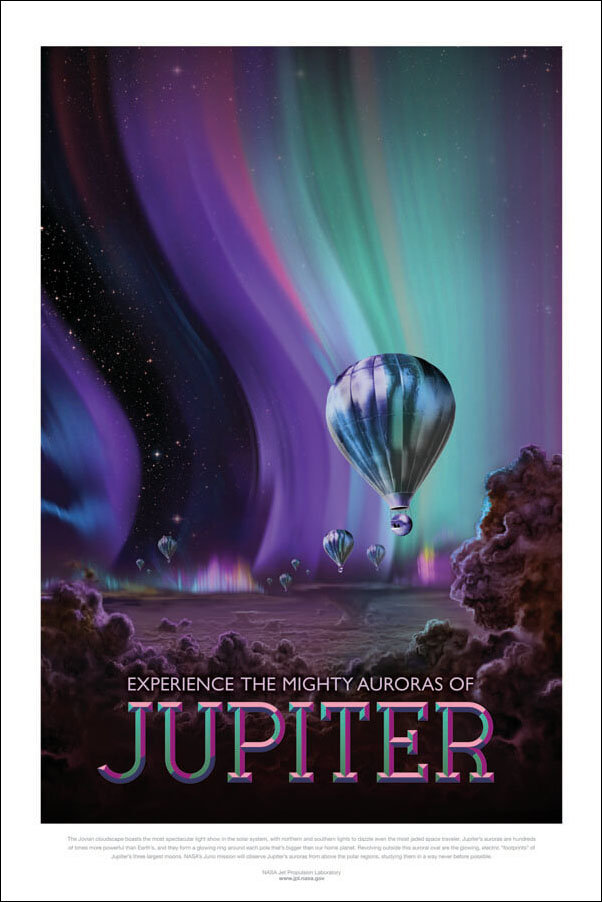 Plakat, Jupiter, 40x50 cm