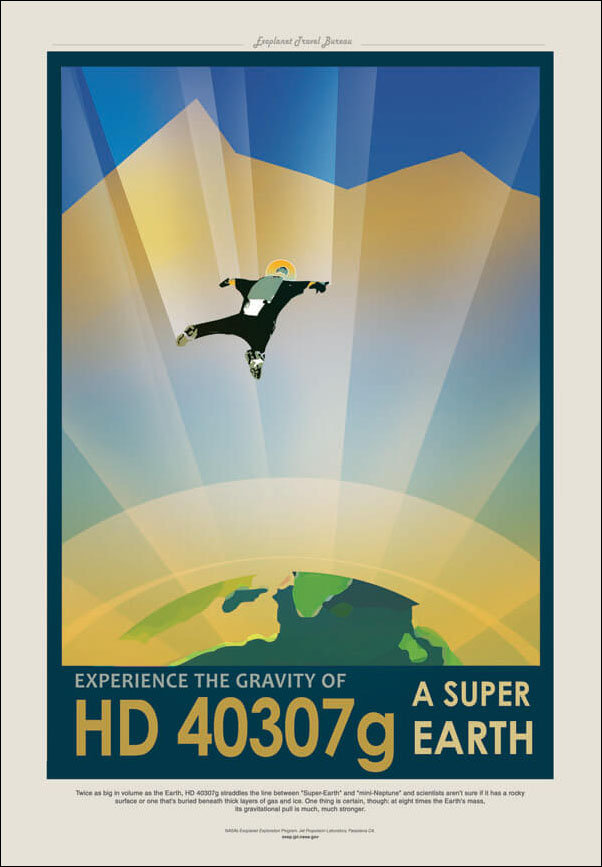 Plakat, Hd40307g, 30x40 cm