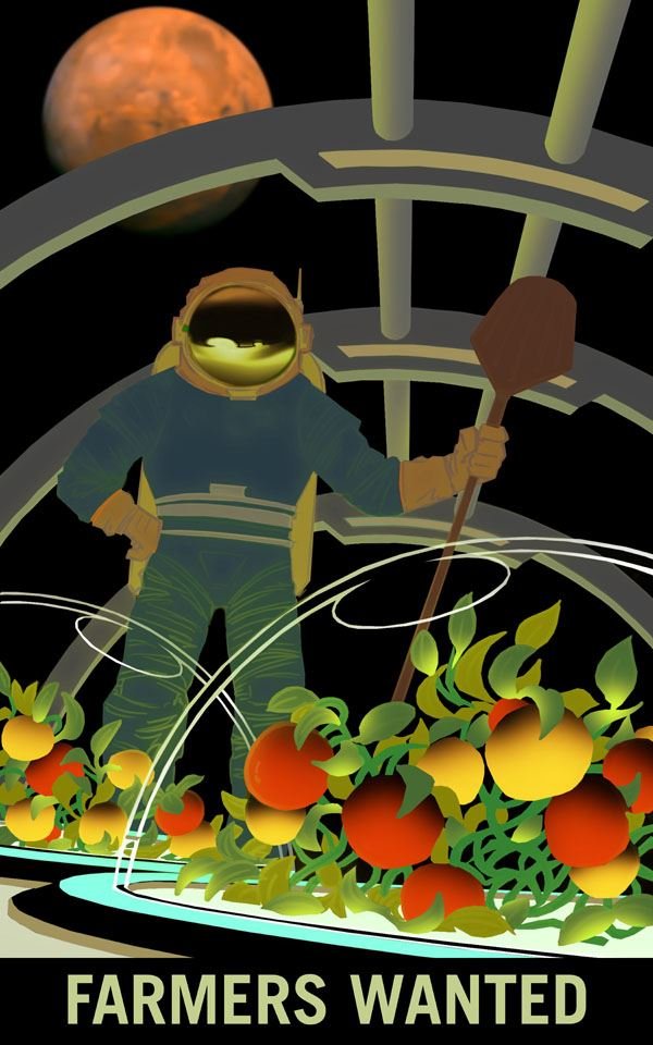 Farmers Wanted - plakat 20x30 cm