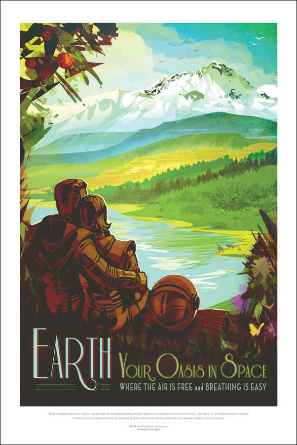 Plakat, Ziemia, 70x100 cm