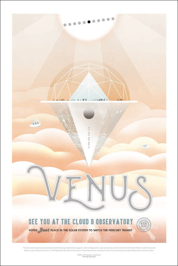 Plakat, Venus, 21x29,7 cm