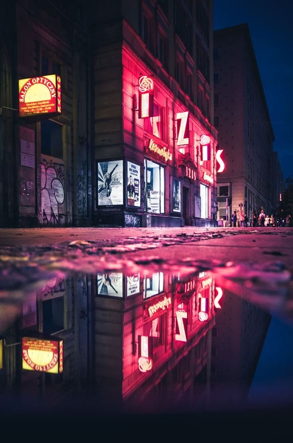 Plakat, Neon, 50x70 cm