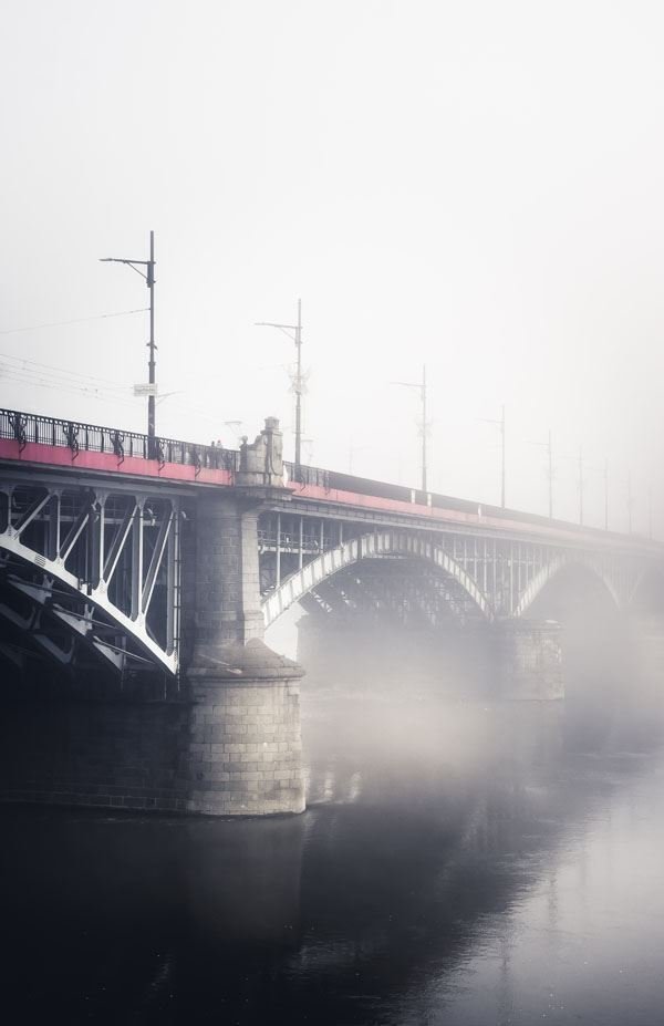 Plakat, Poniatowski we mgle, 70x100 cm