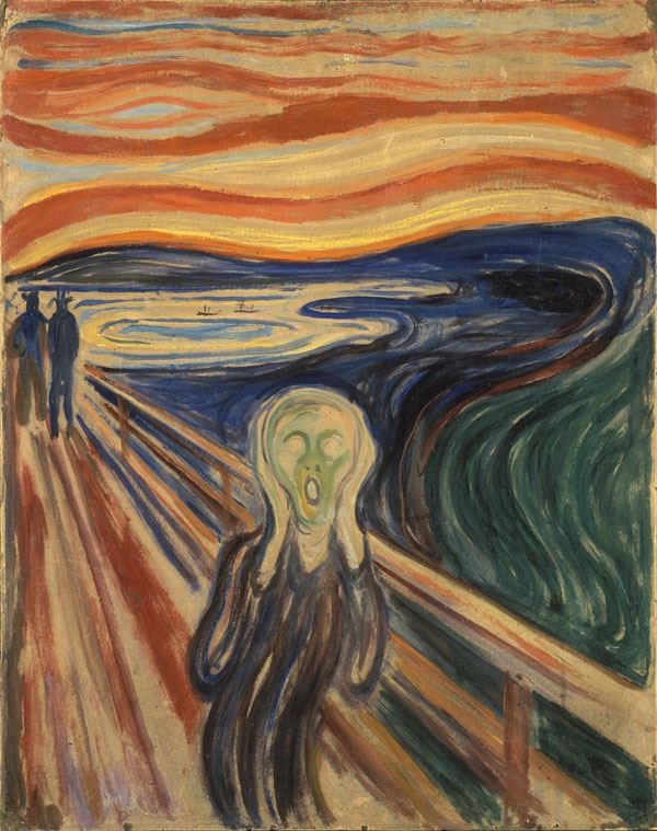 Plakat, Krzyk Edvard Munch, 30x40 cm