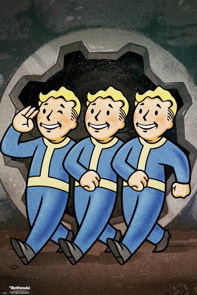 GBeye Fallout 76 Vault Boys - plakat 61x91,5 FP4721