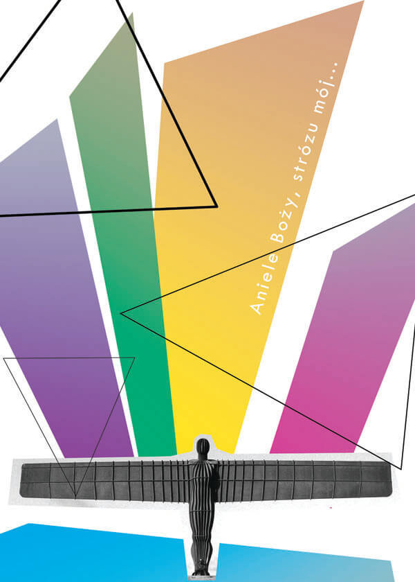 Plakat, Anioł północy, 42x59,4 cm