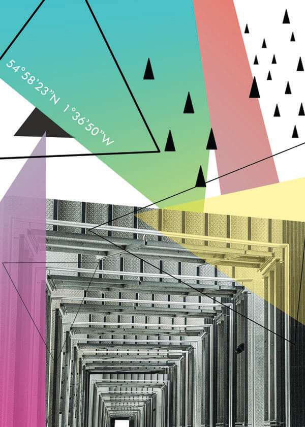 Plakat, Newcastle museum, 70x100 cm