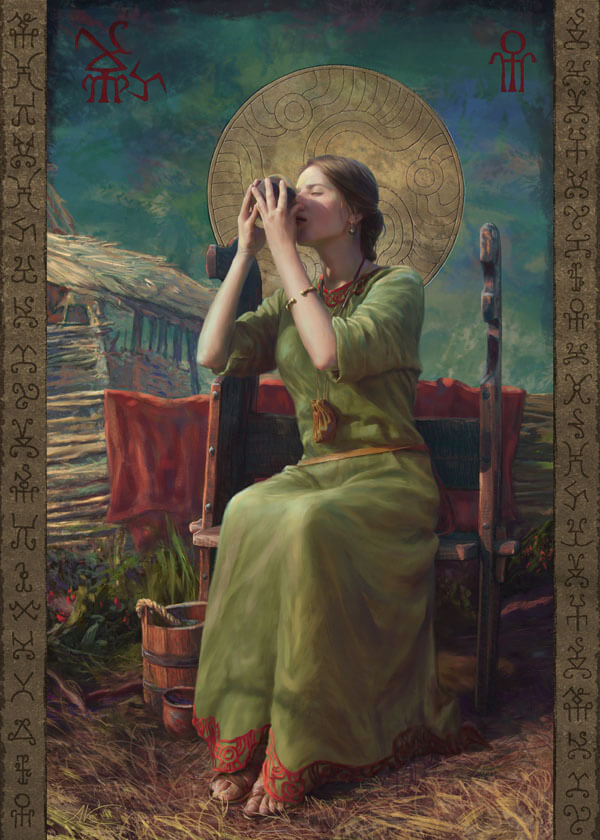 Plakat, Spragniona, 50x70 cm