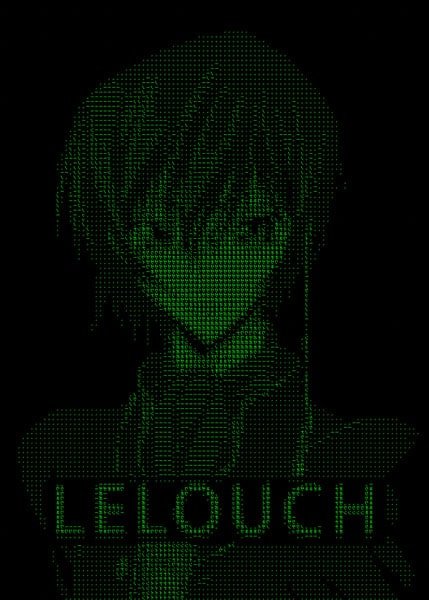 Plakat, H4CK3D - Lelouch, Code Geass, 61x91,5 cm