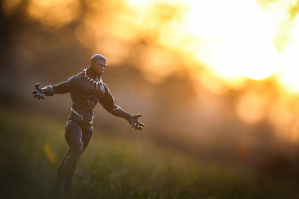 Plakat, Marvel Czarna Pantera Black Panther Ver1, 91,5x61 cm