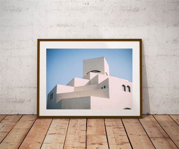 Plakat, Islamic Art - Doha, 100x70 cm