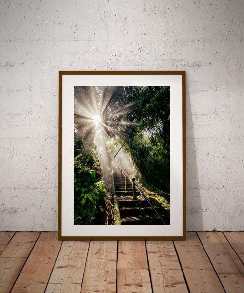 Plakat, God light, 30x40 cm