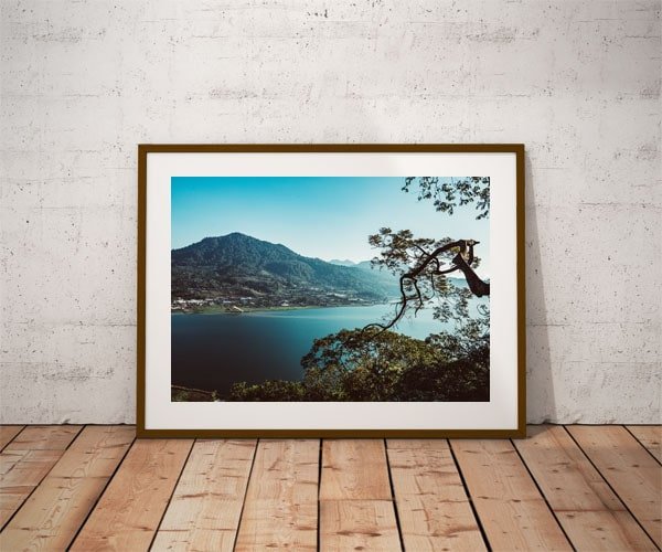 Plakat, Danau Buyan, 70x50 cm
