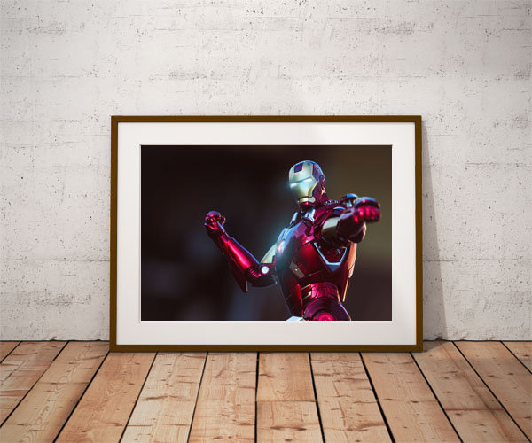 Plakat, Iron Man Ver1, 50x40 cm