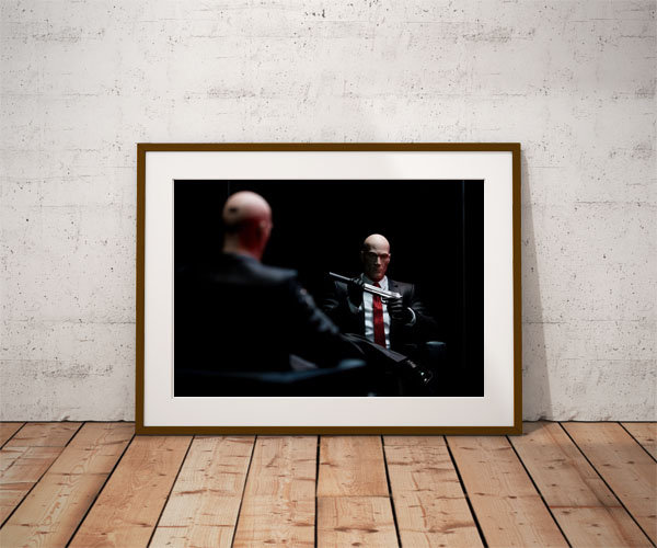 Plakat, Hitman Ver1, 70x50 cm