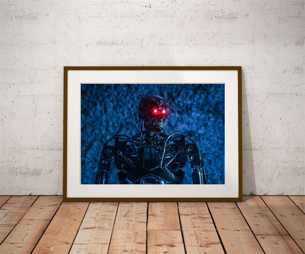 Endoszkielet Ver1 - plakat 40x30 cm