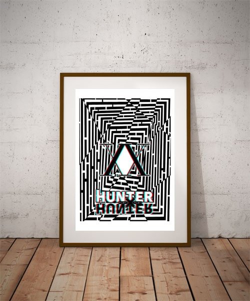 Plakat, Maze Gaze Hunter x Hunter, 3D 40x60 cm