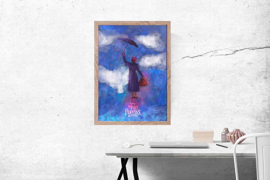 Plakat, Mary Poppins powraca, 70x100 cm