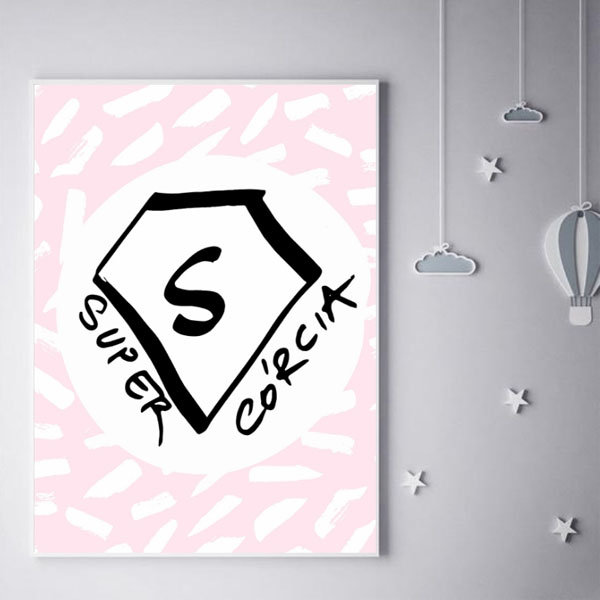 Plakat, Super Córcia, 70x100 cm