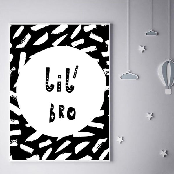 Plakat, Młodszy brat, 30x40 cm