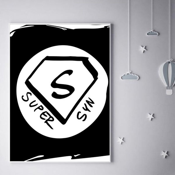 Plakat, Super syn , 70x100 cm
