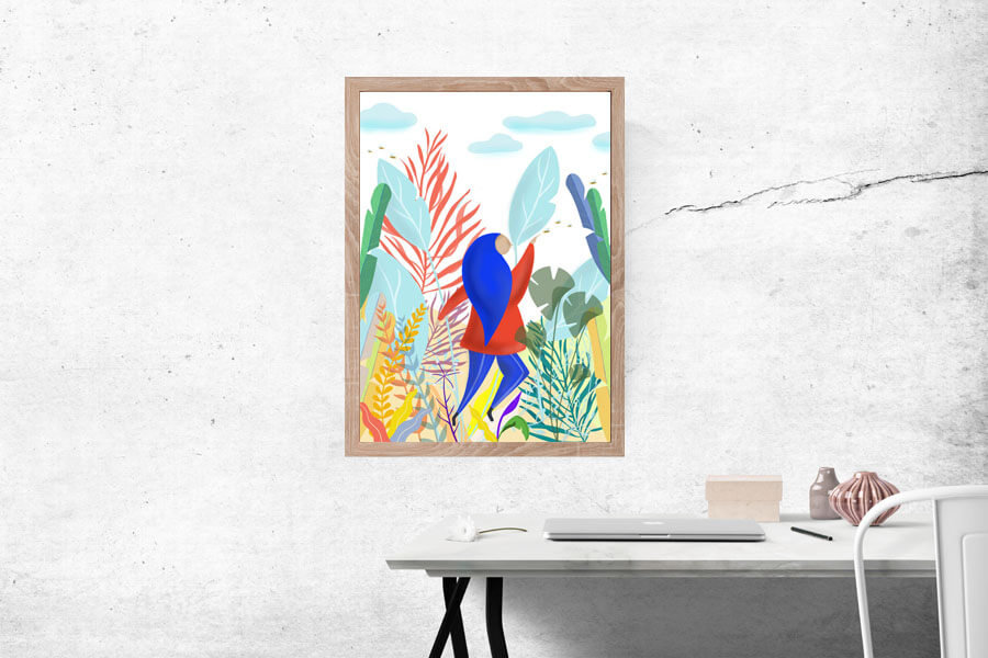 Plakat, Pszczółki, 70x100 cm