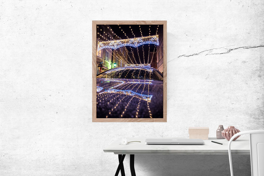 Plakat, Światełka, 70x100 cm