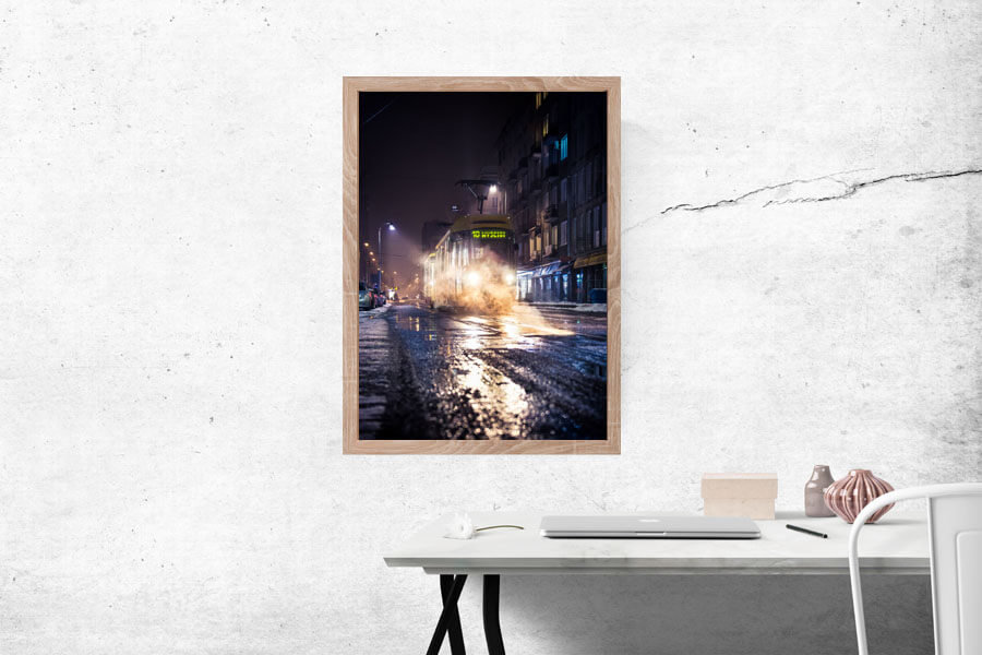 Plakat, Smoke, 50x70 cm