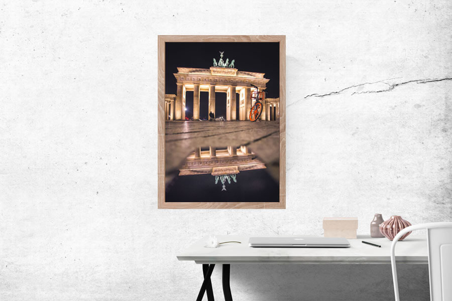 Plakat, Berlin Brama, 30x40 cm