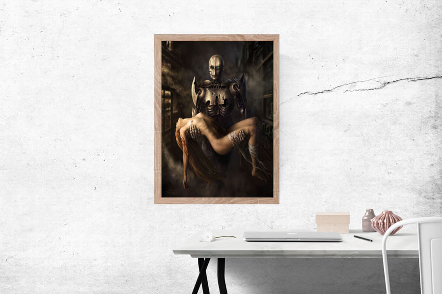 Plakat, Robot ratownik, 70x100 cm
