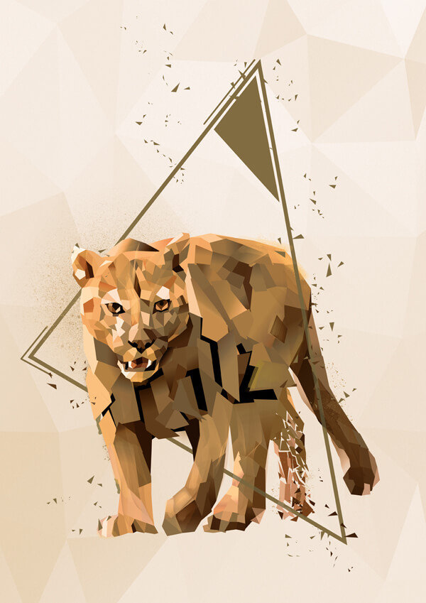 Plakat, Puma, 30x40 cm