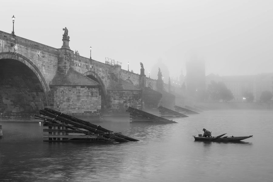 Plakat, Praga, most, 70x50 cm
