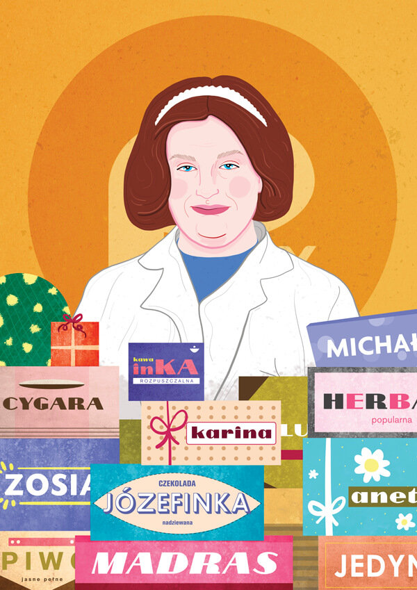 Plakat, Sklepowa, 50x70 cm