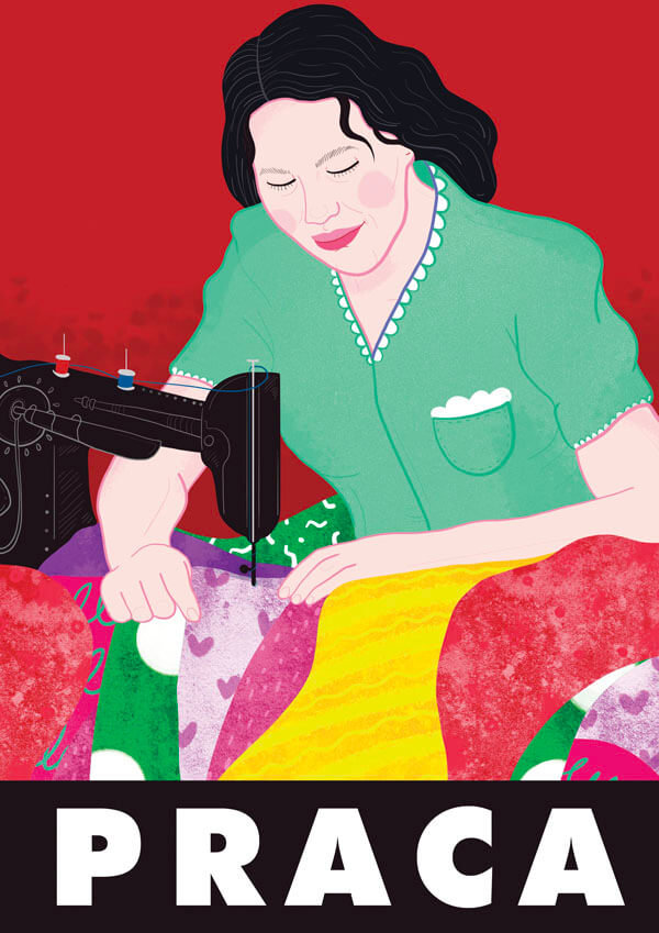 Plakat, Praca, 59,4x84,1 cm