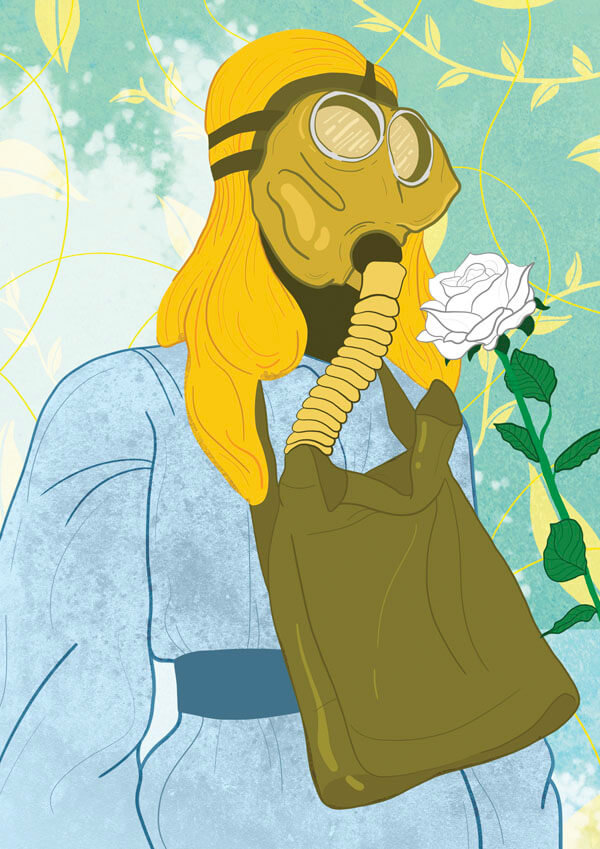 Plakat, Oddychaj, 30x40 cm