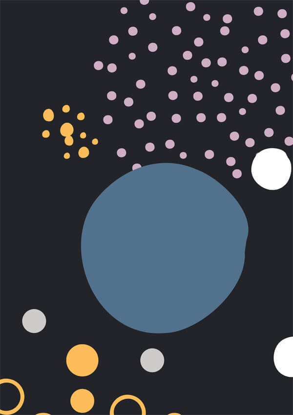 Plakat, Kosmos II, 61x91,5 cm